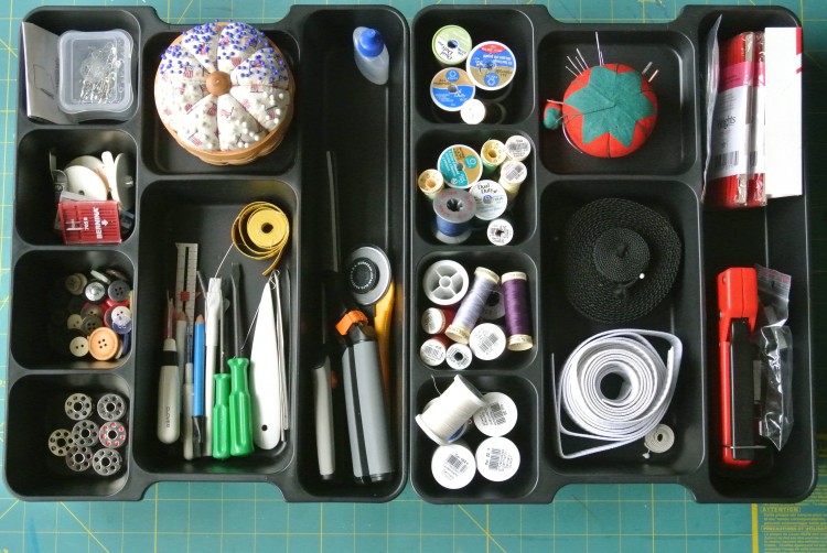 How To Organize Sewing Supplies